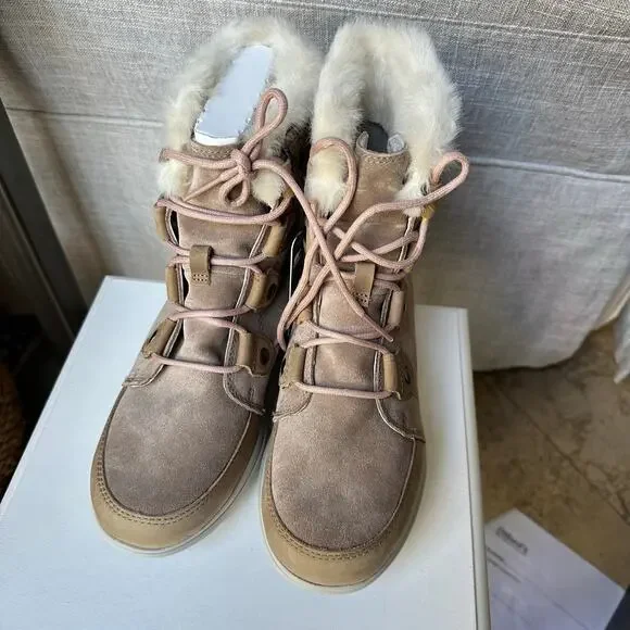 Sorel Women's Explorer Joan waterproof suede boots Sz 8.5 - Picture 8 of 8